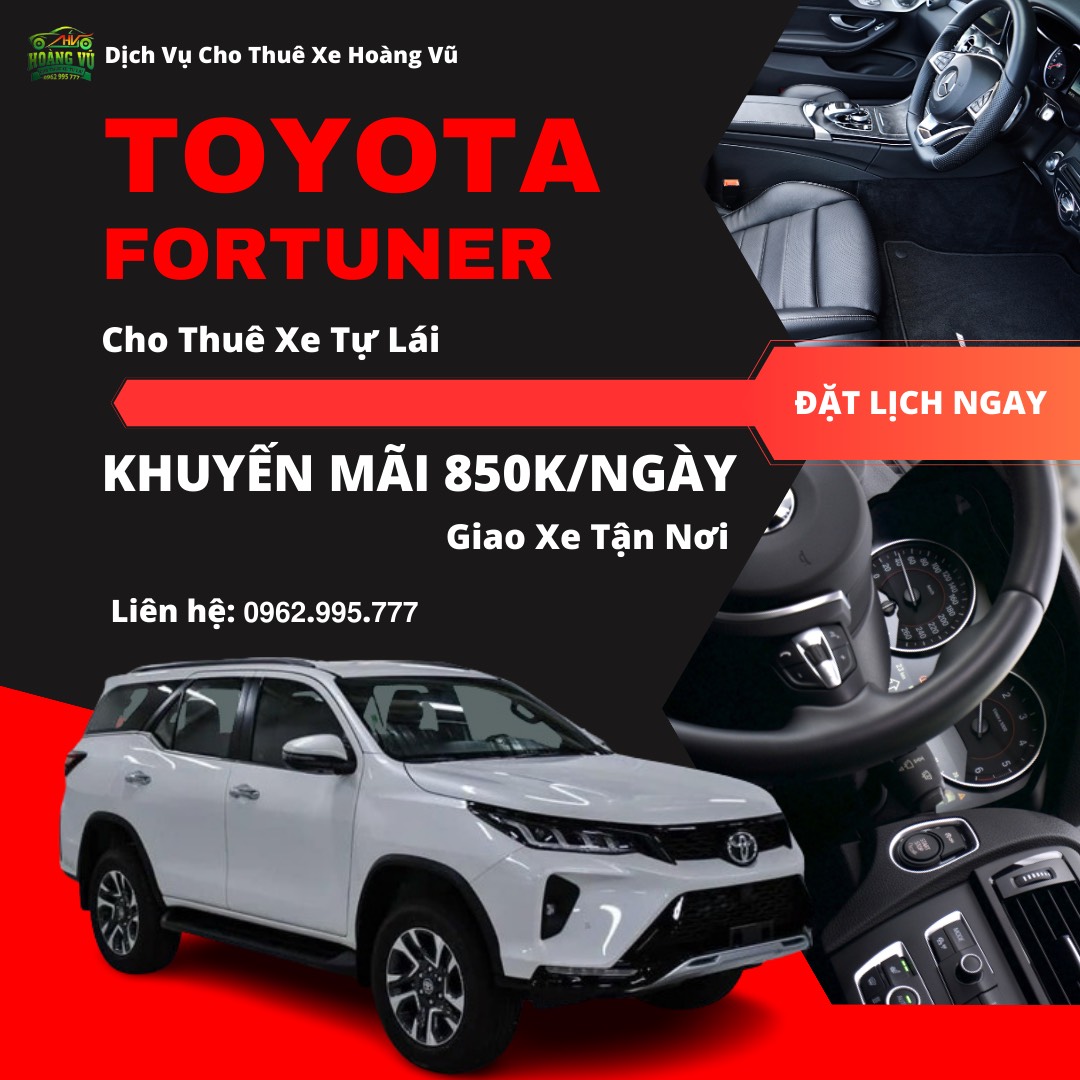 Ô TÔ TỰ LÁI FORTUNER