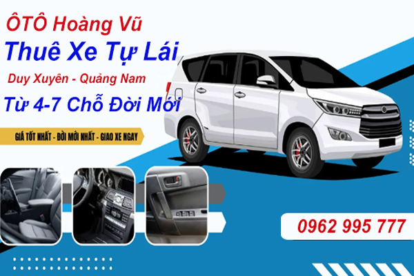 thu&ecirc; xe tự l&aacute;i duy xuy&ecirc;n